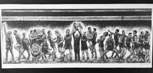 Load image into Gallery viewer, ‘Back to Back’ - Lions Premiership Drawing - Prints