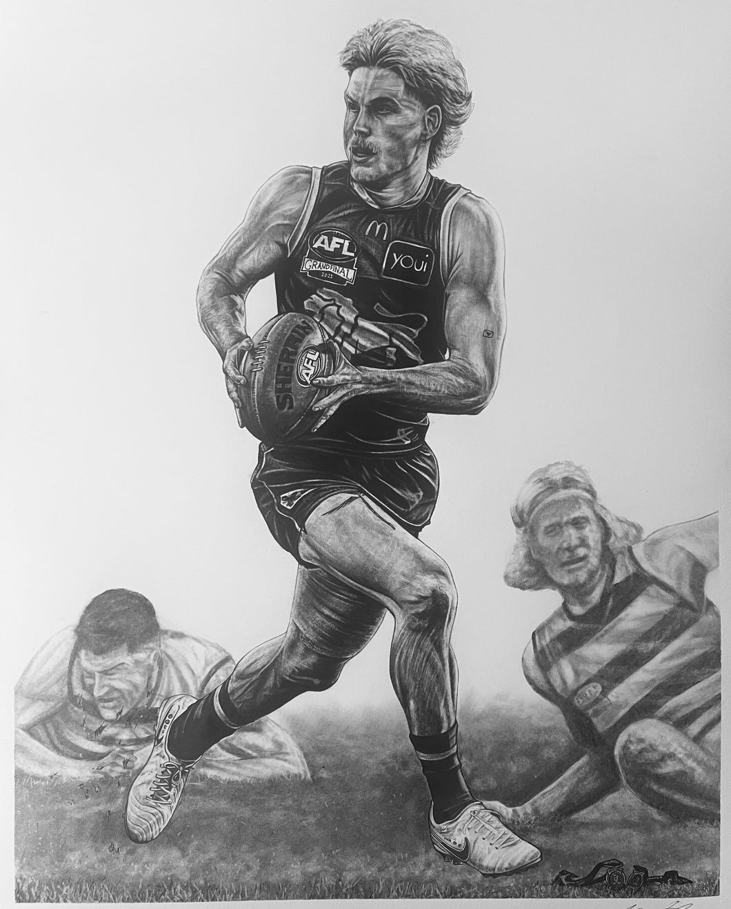 Will Ashcroft Premiership Drawing - Prints