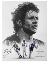 Load image into Gallery viewer, Nat Fyfe Drawing - Prints
