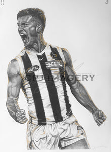 Nick Daicos Drawing - Prints