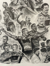 Load image into Gallery viewer, Rabbitohs 2014 Premiership Drawing - Prints
