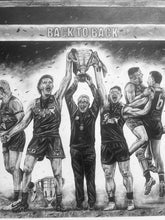 Load image into Gallery viewer, ‘Back to Back’ - Lions Premiership Drawing - Prints
