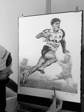 Load image into Gallery viewer, Reece Walsh Premiership Drawing - Original Artwork
