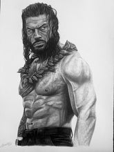 Load image into Gallery viewer, Roman Reigns Drawing - Prints
