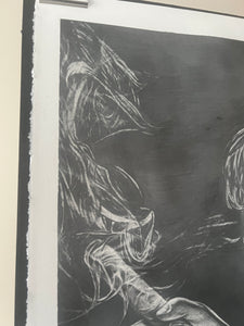 Joe Burrow w. Cigar Drawing - Prints