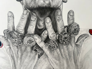 Tom Brady Drawing - Prints