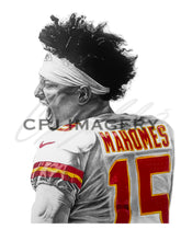 Load image into Gallery viewer, Patrick Mahomes Drawing - Prints
