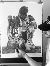 Load image into Gallery viewer, Adam Reynolds Premiership Drawing - Original
