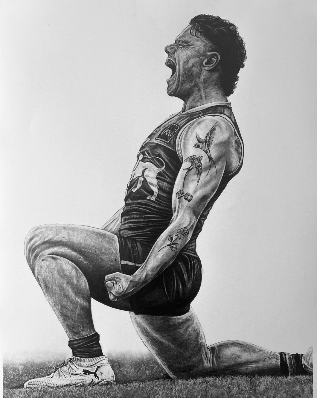 Lachie Neale Drawing - Prints