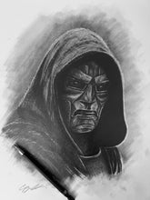 Load image into Gallery viewer, Dr Doom Drawing - Original
