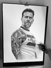 Load image into Gallery viewer, CM Punk Drawing - Prints

