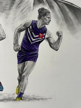 Load image into Gallery viewer, Nat Fyfe Drawing - Prints PRESALE

