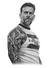 Load image into Gallery viewer, CM Punk Drawing - Prints
