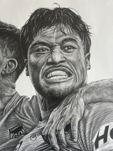 Load image into Gallery viewer, Brain To’o &amp; Nathan Cleary Drawing - Prints
