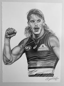 Bailey Smith Drawing - A1 Print